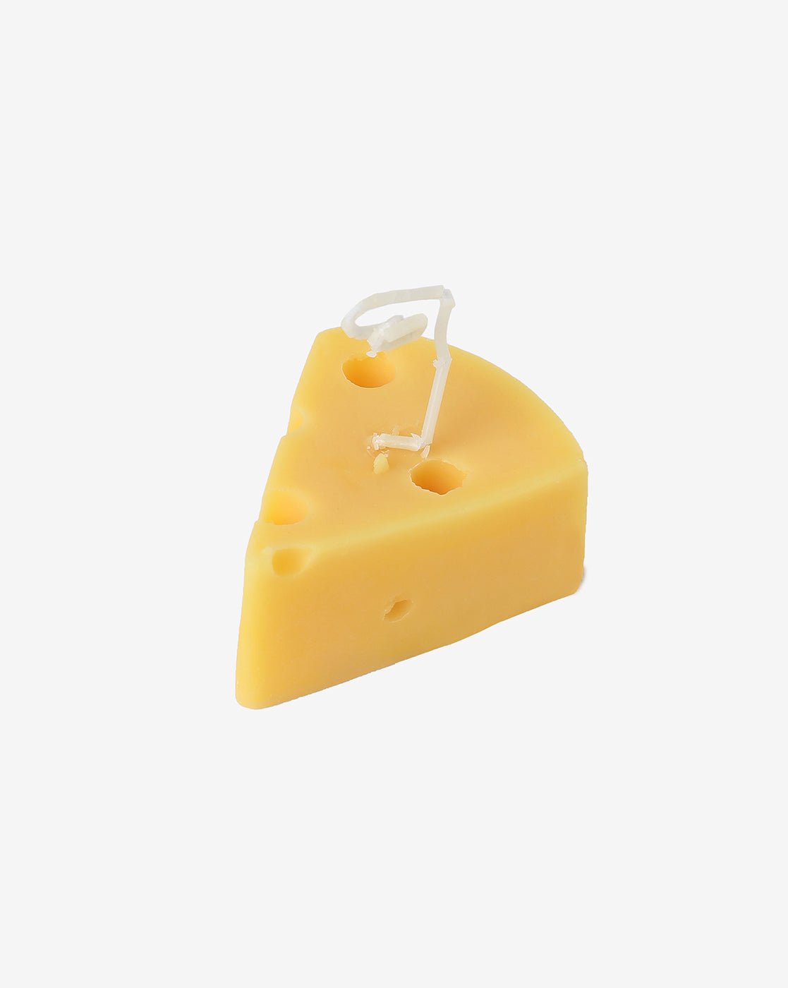 Scented Yellow Cheese Wax Candle - Image 4