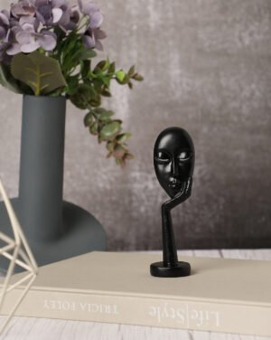 Mini Black: Face Lift Ceramic Figurine