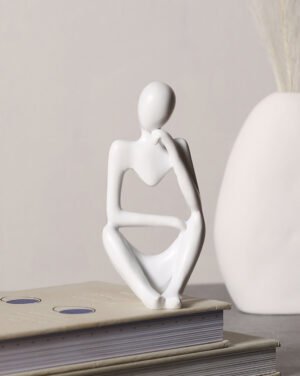 White Ceramic Figurine