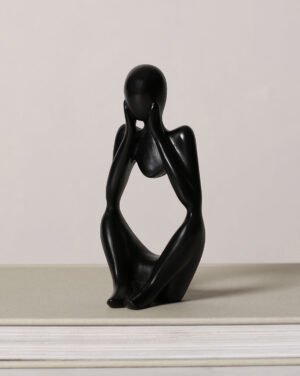 Mini Black Focus Model Ceramic Figurine