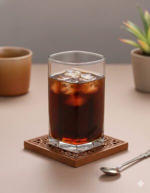 Contemporary Square Base Rocks Tumbler (400ml)