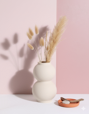 Double Globe Minimalist Embryo Vase