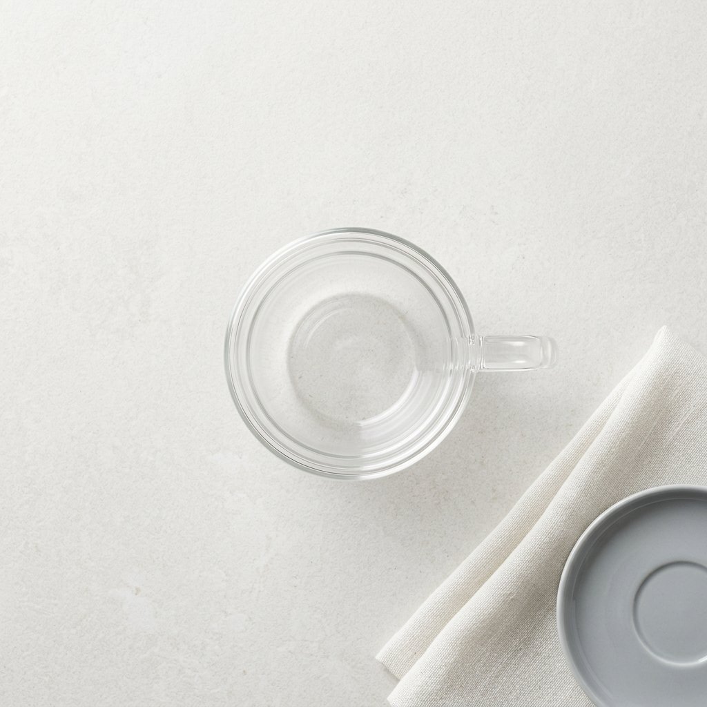 Insulated Double-Walled Glass Coffee Mug Large (450ML) | Multi/Mixed Heat-Resistant Drinkware - Image 2