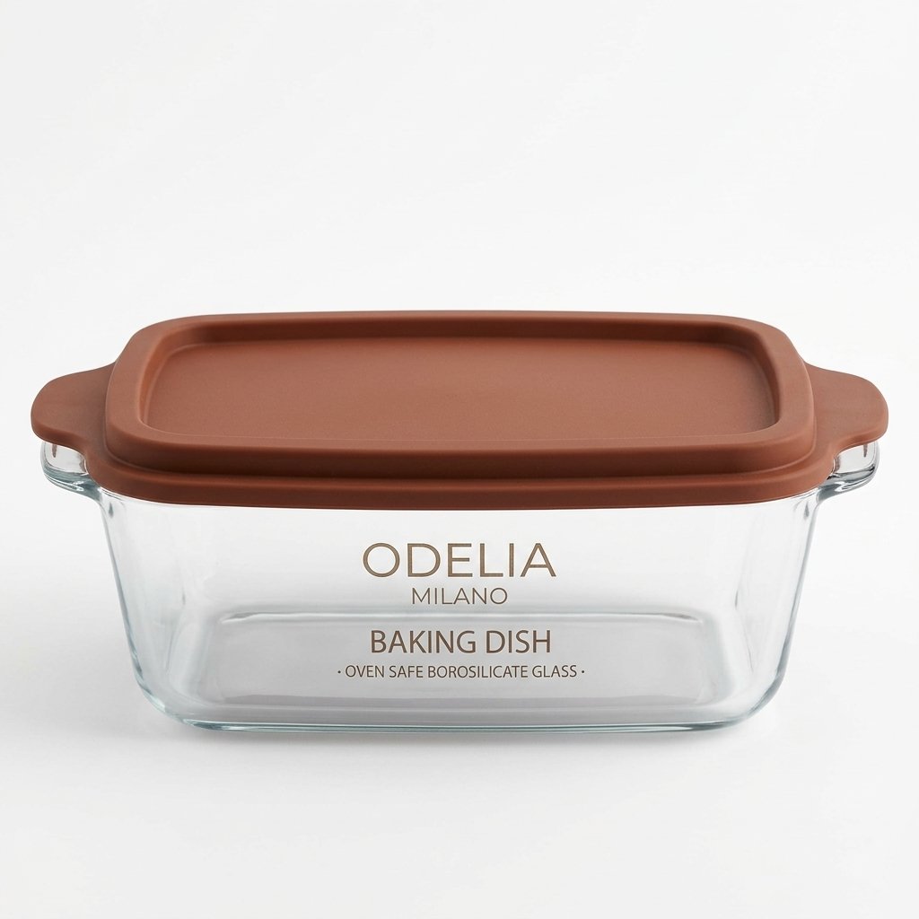 Large Baking Dish with PE Lid (2000ML / 2700ML / 3800ML) | Food Storage & Oven Dish Set (Red) - Image 3