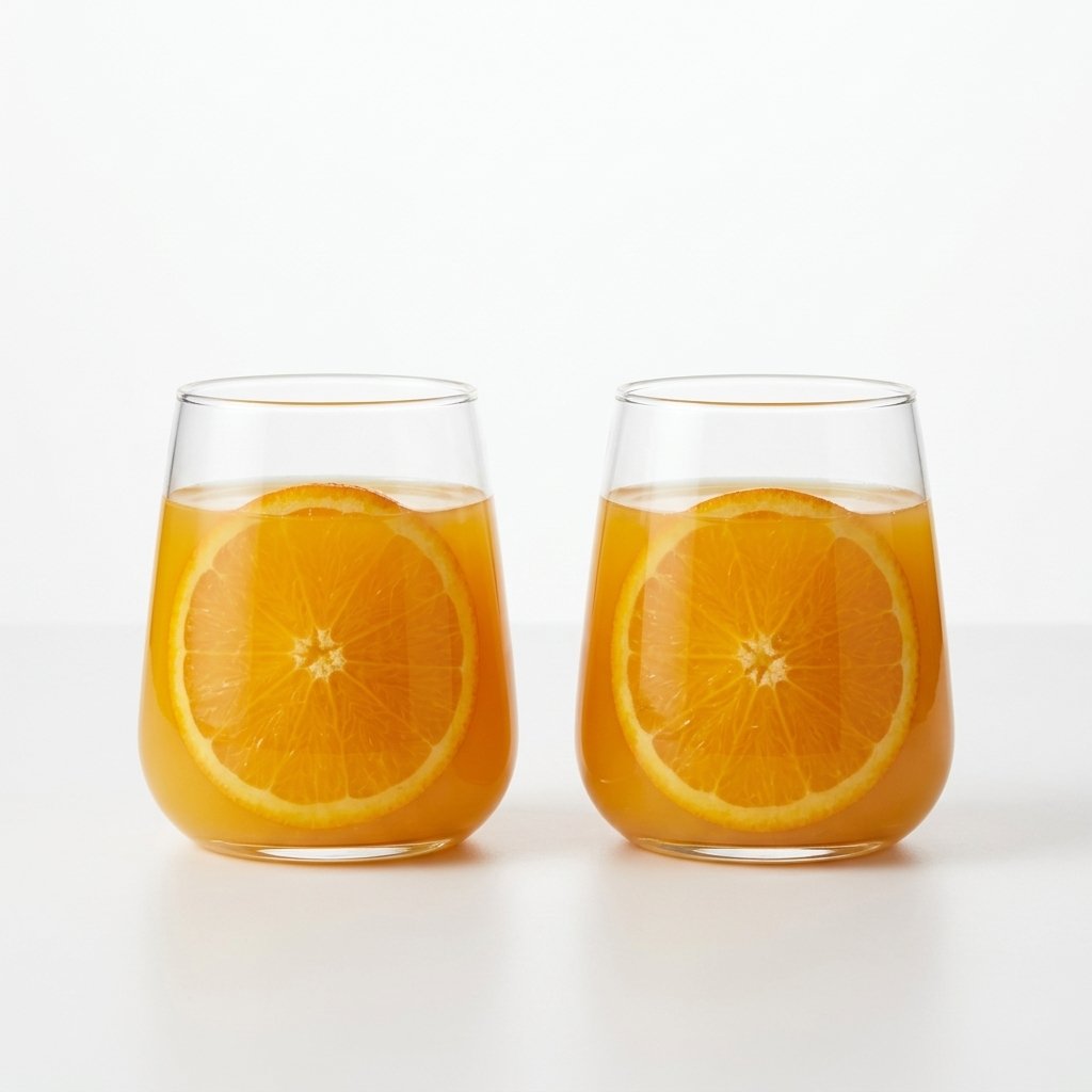 Curved Low Tumbler (480ML) | Multi/Mixed Ceramic Drinking Cup for Modern Tabletop