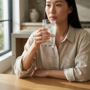 Contemporary Square Base Rocks Tumbler (400ml) | Modern Ceramic Tableware