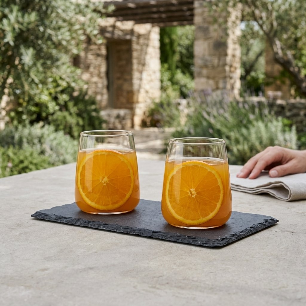 Curved Low Tumbler (480ML) | Multi/Mixed Ceramic Drinking Cup for Modern Tabletop - Image 3