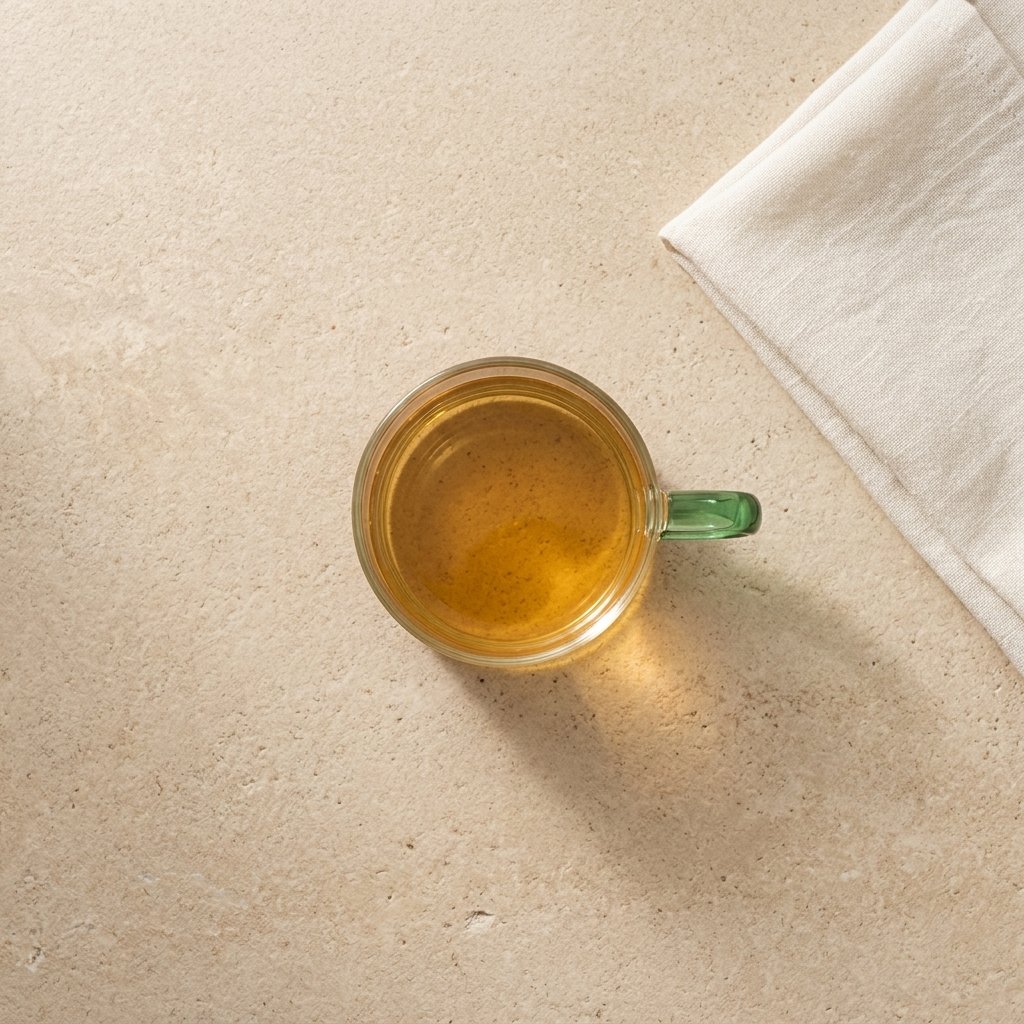 Minimalist Glass Tasting Cup with Emerald Green Handle (120ML) | Small Elegant Drinkware - Image 4